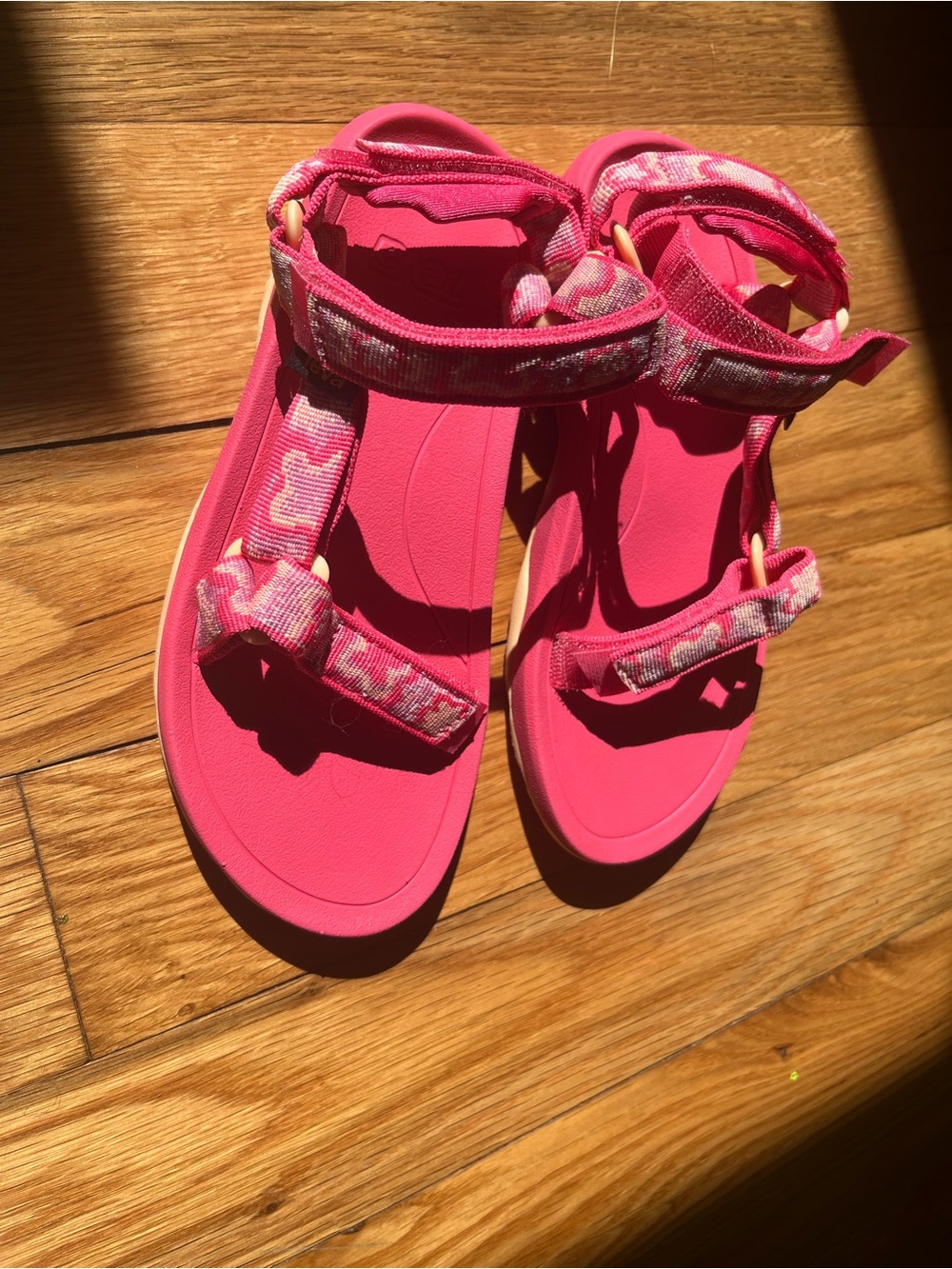 Teva Kids Pink Adjustable Sport Sandals